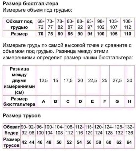 Нижнее белье