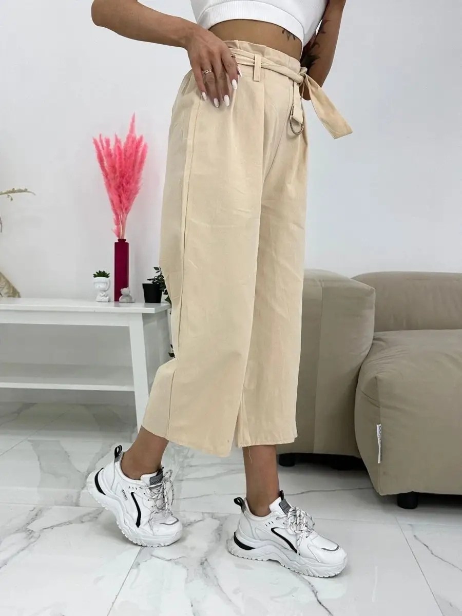 брюки женские летние кюлоты укороченные,брюки бриджи,брюки женские летние,женские брюки,широкие женские брюки