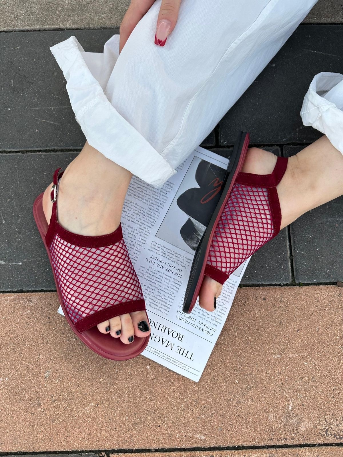 ,бордовые босоножки,женские босоножки,красные босоножки,босоножки