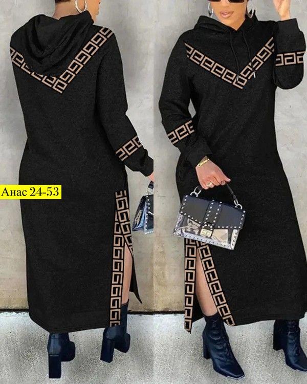 платье с капюшоном,длинное платье с капюшоном,трикотажное женское платье,женское платье больших размеров,повседневные платья