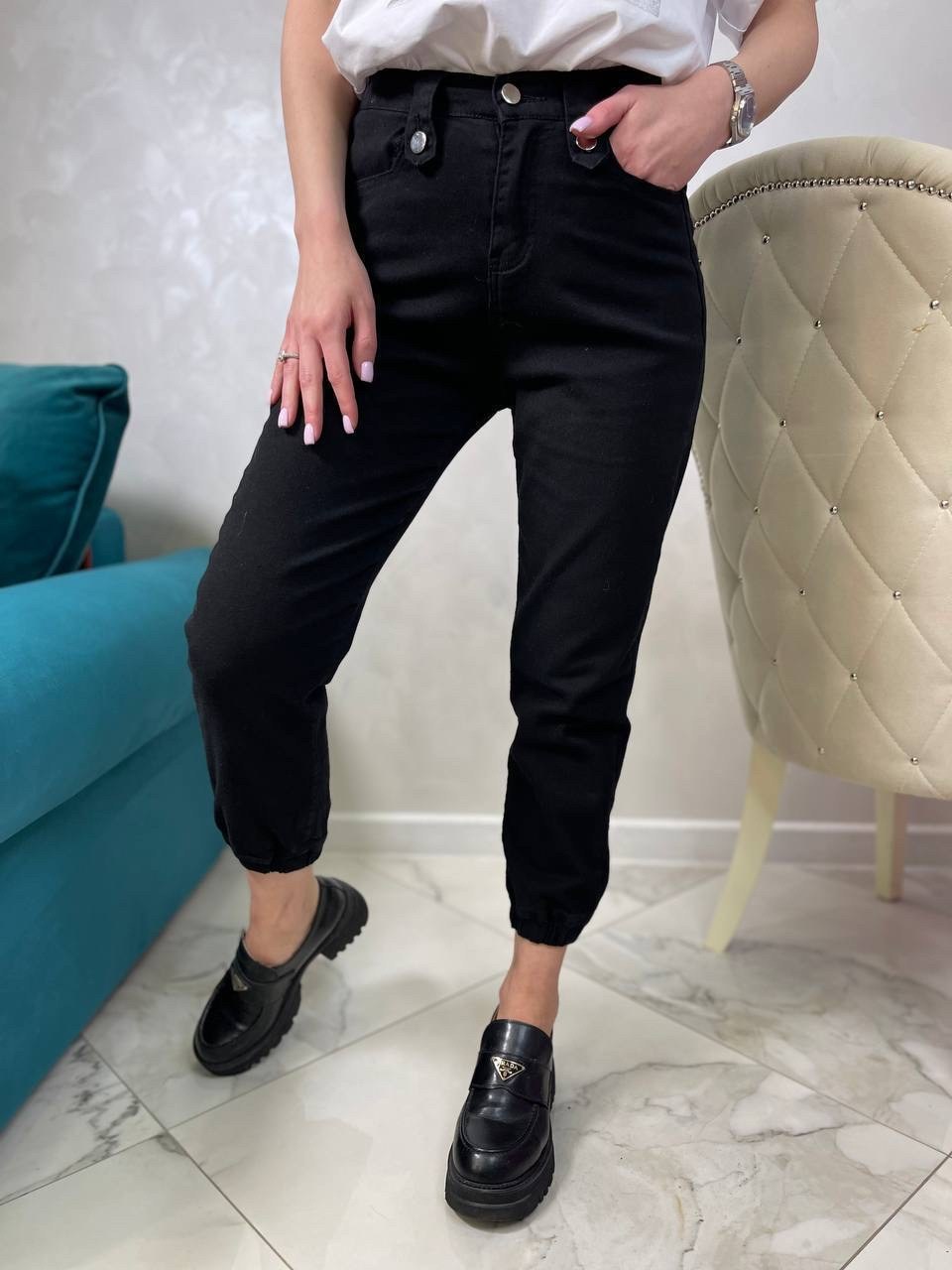 джинсы черные,черные джинсы женские,женские повседневные джинсы,женские джинсы,джинсы чёрные женские с высокой посадкой бананы