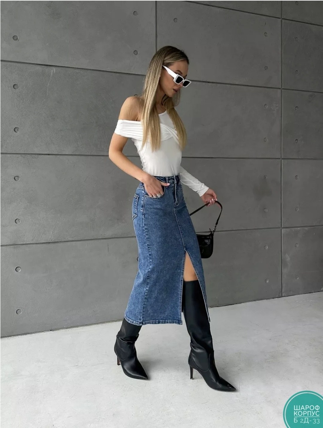 джинсовая юбка с разрезом спереди,джинсовая юбка,юбка с разрезом джинсовая,юбка джинсовая миди с разрезам,длинная джинсовая юбка с разрезом спереди