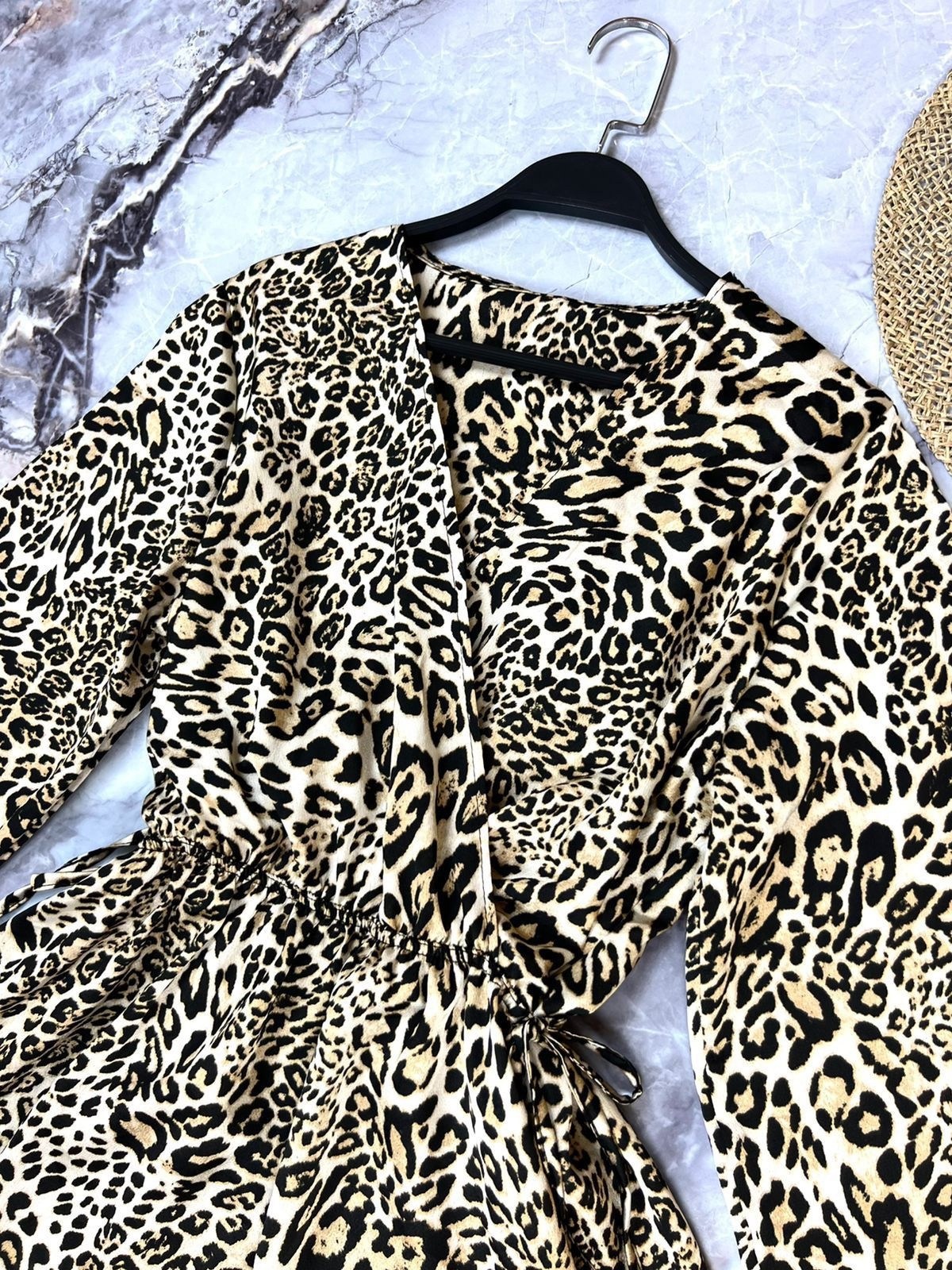 платье koton леопардовое,платье женское леопардовое,платье с леопардовым принтом,платье леопардовое,платье шифоновое с леопардовым принтом