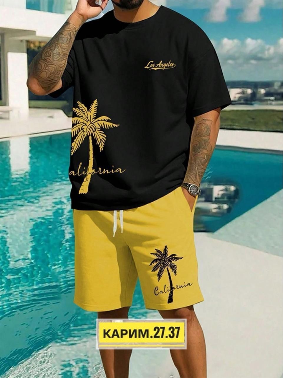 ,мужской летний костюм,мужской спортивный костюм летний,мужское одежда,футболки мужские оверсайз