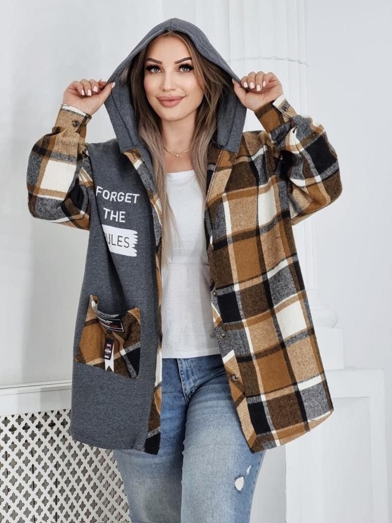 рубашка теплая женская,рубашка теплая,худи оверсайз теплая,рубашка теплая в клетку удлиненная,рубашка оверсайз теплая в клетку