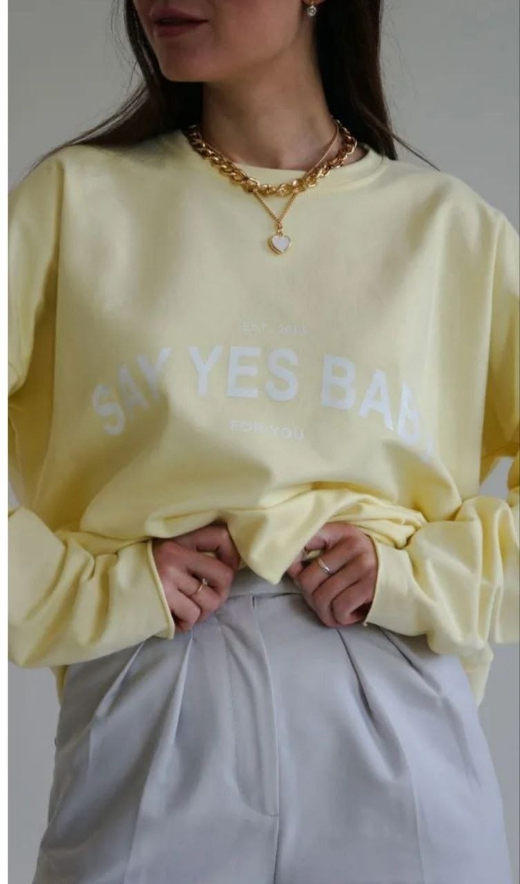 свитшот женская,свитшот и толстовка,свитшот желтый,женский свитшот оверсайз,свитшоты женские