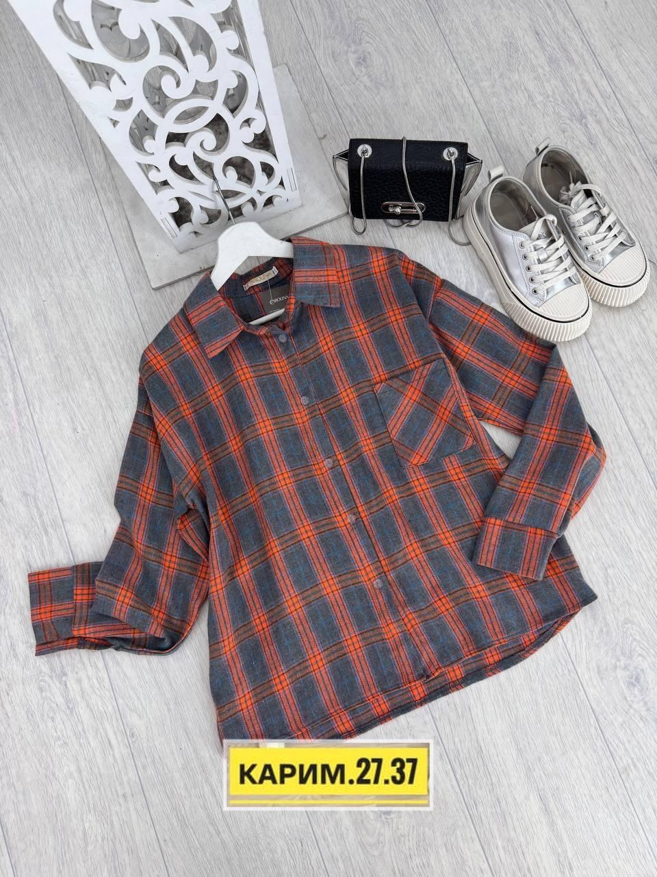 рубашка клетчатая,рубашка теплая,рубашка женская,рубашка в клетку,повседневная рубашка