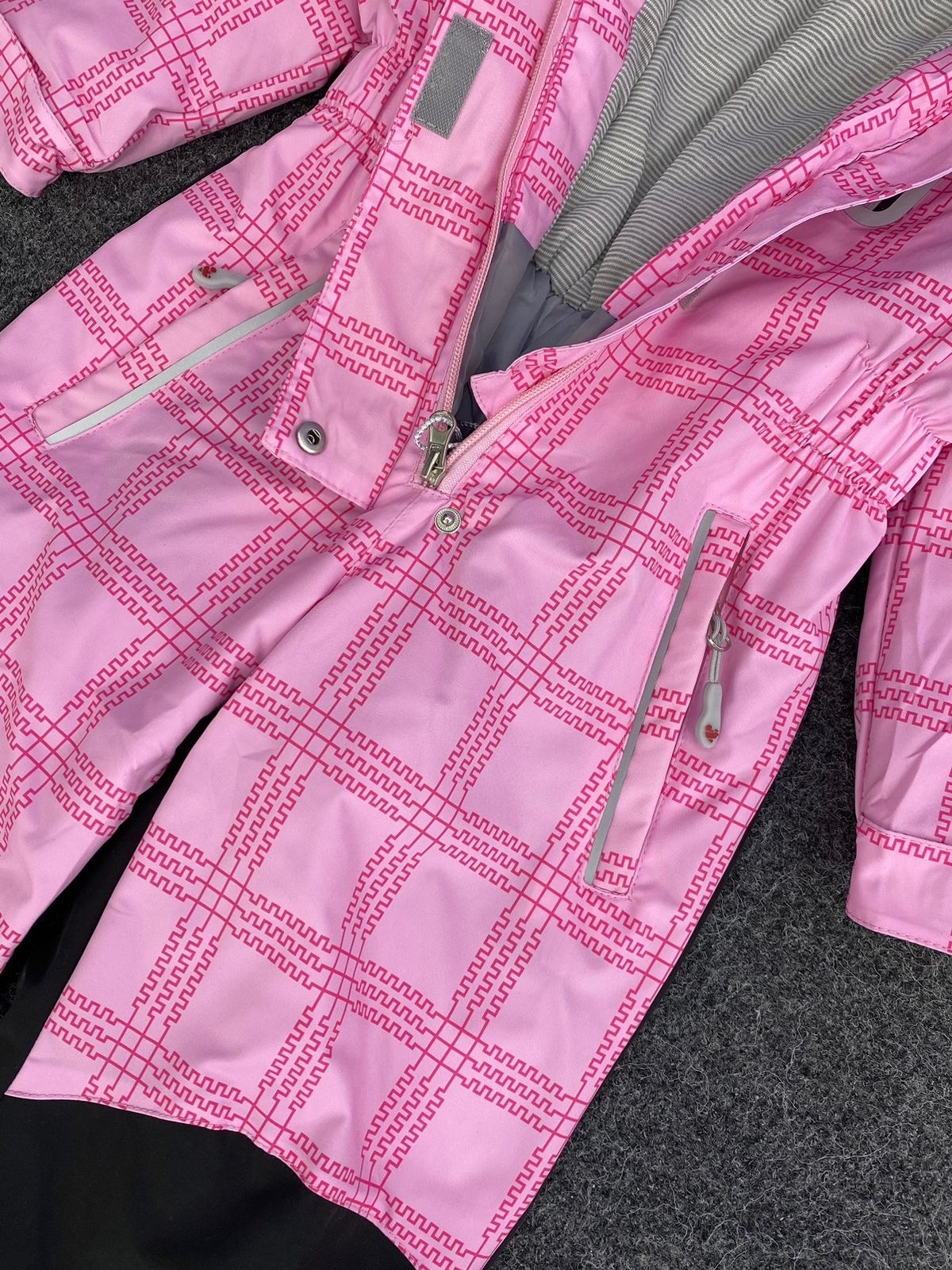 зимний комбинезон из мембранной ткани для девочки,демисезонный комбинезон,kalborn зимний комбинезон 1911,детские комбинезоны,nikastyle комбинезон