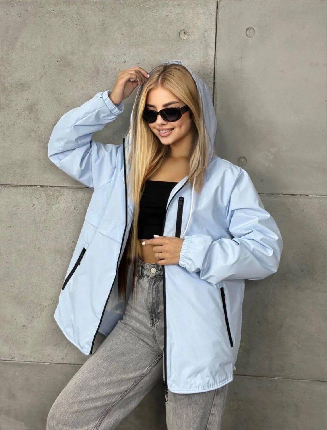 ветровка,ветровка женская,легкая куртка,ветровка удлиненная с капюшоном,ветровка весенняя