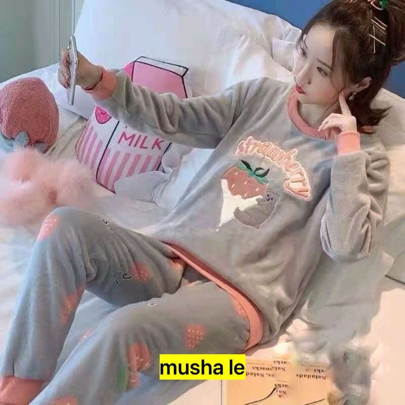 теплая пижама,пижама женская домашний одежда,теплая пижама женская плюшевая,пижама для женщин,теплая пижама женская