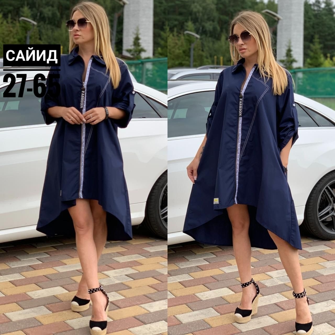 платье туника,платье рубашка на молнии,женская платье,удлиненное платье,платье спорт шик