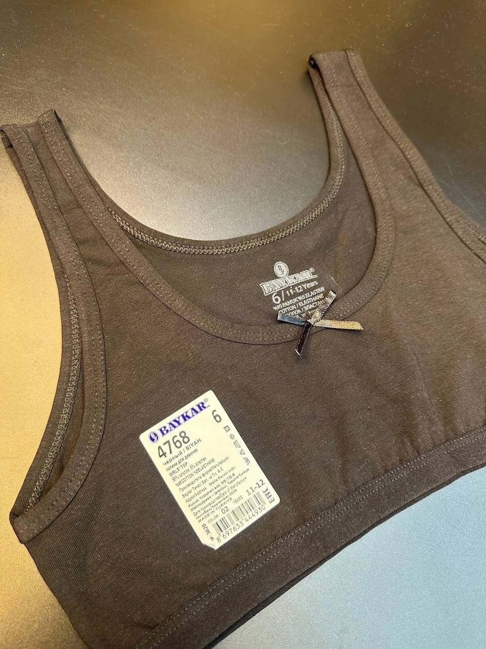 топ для девочек baykar,майка топ для девочки baykar 4940,бюстье baykar,бюстье для подростков,топ для девочки baykar (арт. 4940)