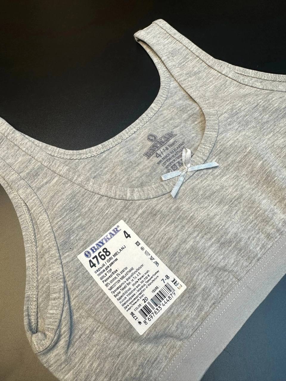 топ для девочек baykar,майка топ для девочки baykar 4940,бюстье baykar,бюстье для подростков,топ для девочки baykar (арт. 4940)