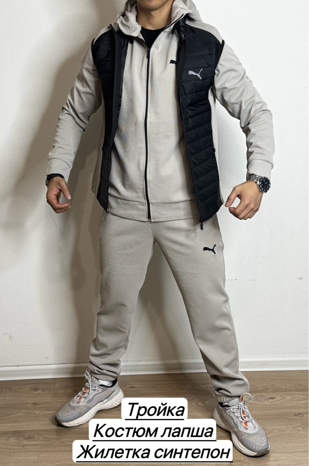 мужской теплый спортивный костюм тройка,спортивный костюм тройка с жилеткой,костюм тройка спортивный,костюм спортивный мужской,костюм тройка мужской