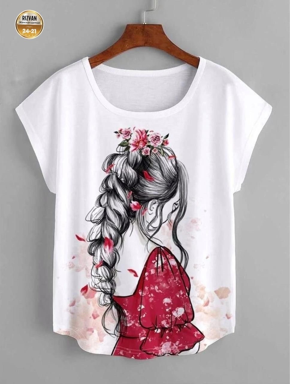 футболки женская,футболки с принтом женские,модная блузка,футболки модные,блузка с рисунком цепи