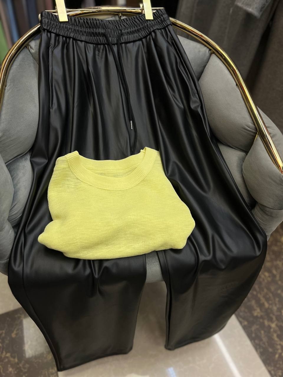 широкие брюки,модные брюки,повседневные брюки,штаны кожаные,брюки штаны