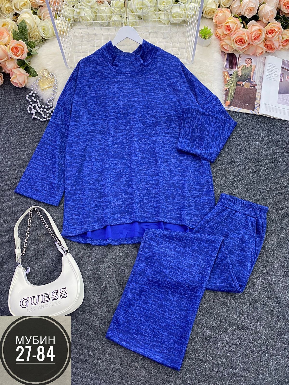 костюм женский,костюм с брюками,брючный комплект,трикотажные костюмы,серый брючный костюм