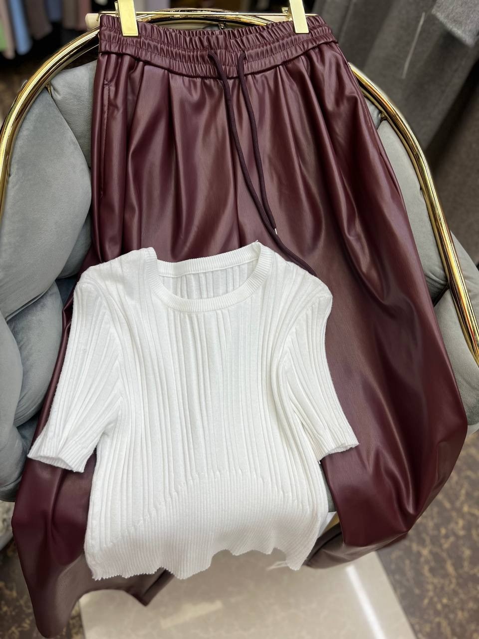 широкие брюки,модные брюки,повседневные брюки,штаны кожаные,брюки штаны