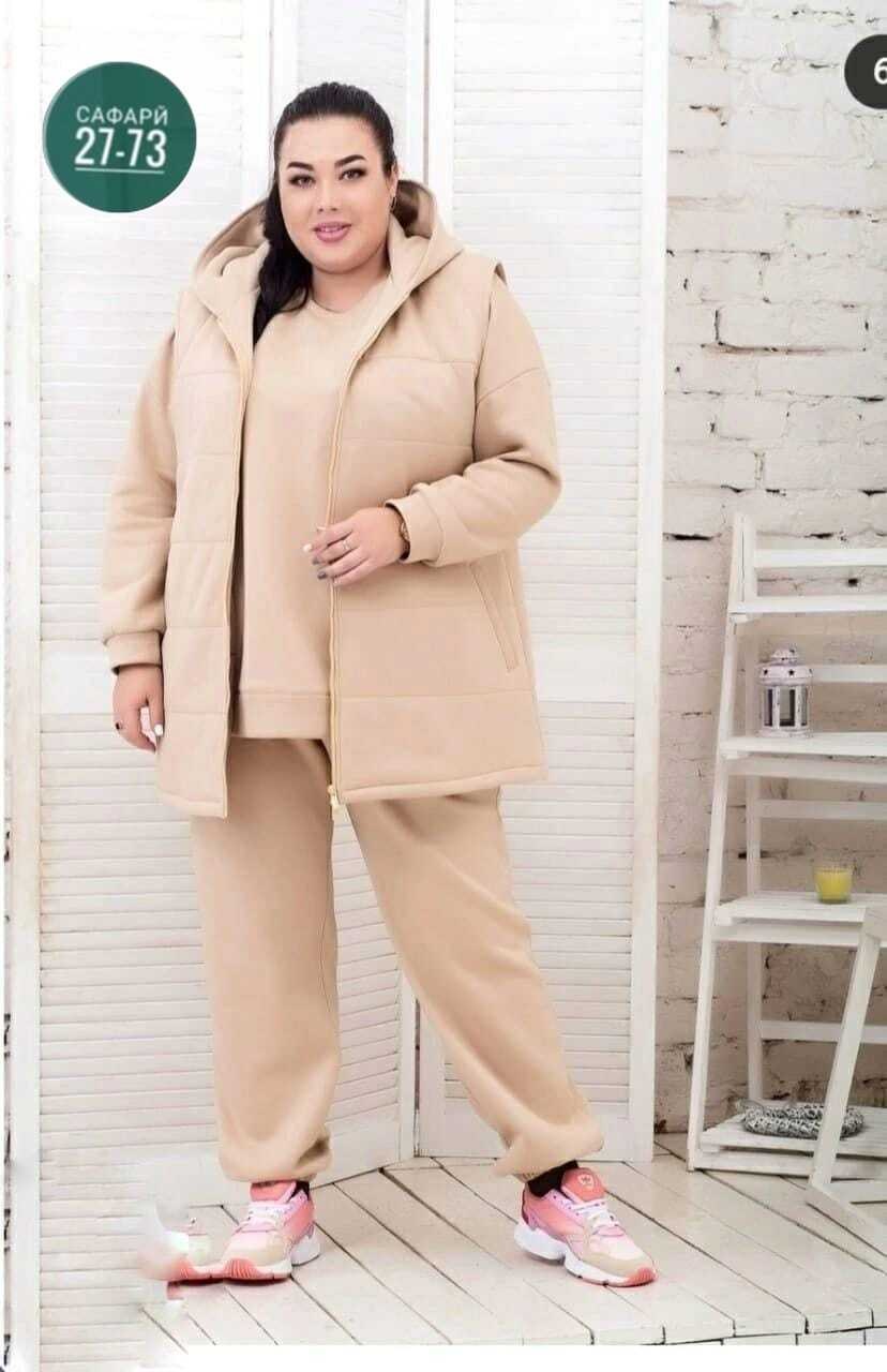 женские костюмы больших размеров,костюм спортивный женский на флисе,костюм женский на флисе,костюм женский тройка,костюм теплый женский