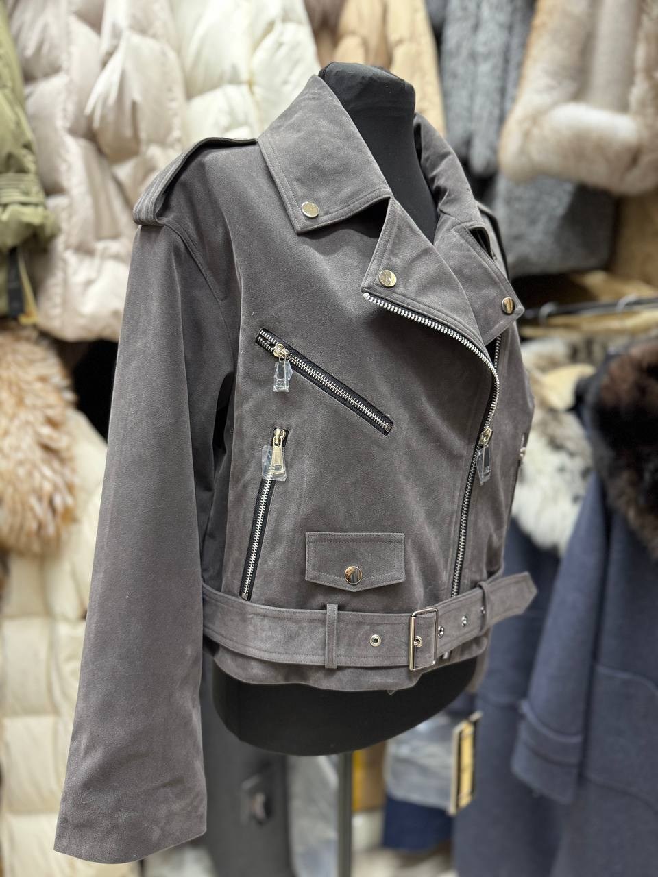 куртка косуха,замшевая серая куртка,замшевая косуха зара,косуха,кожаная косуха