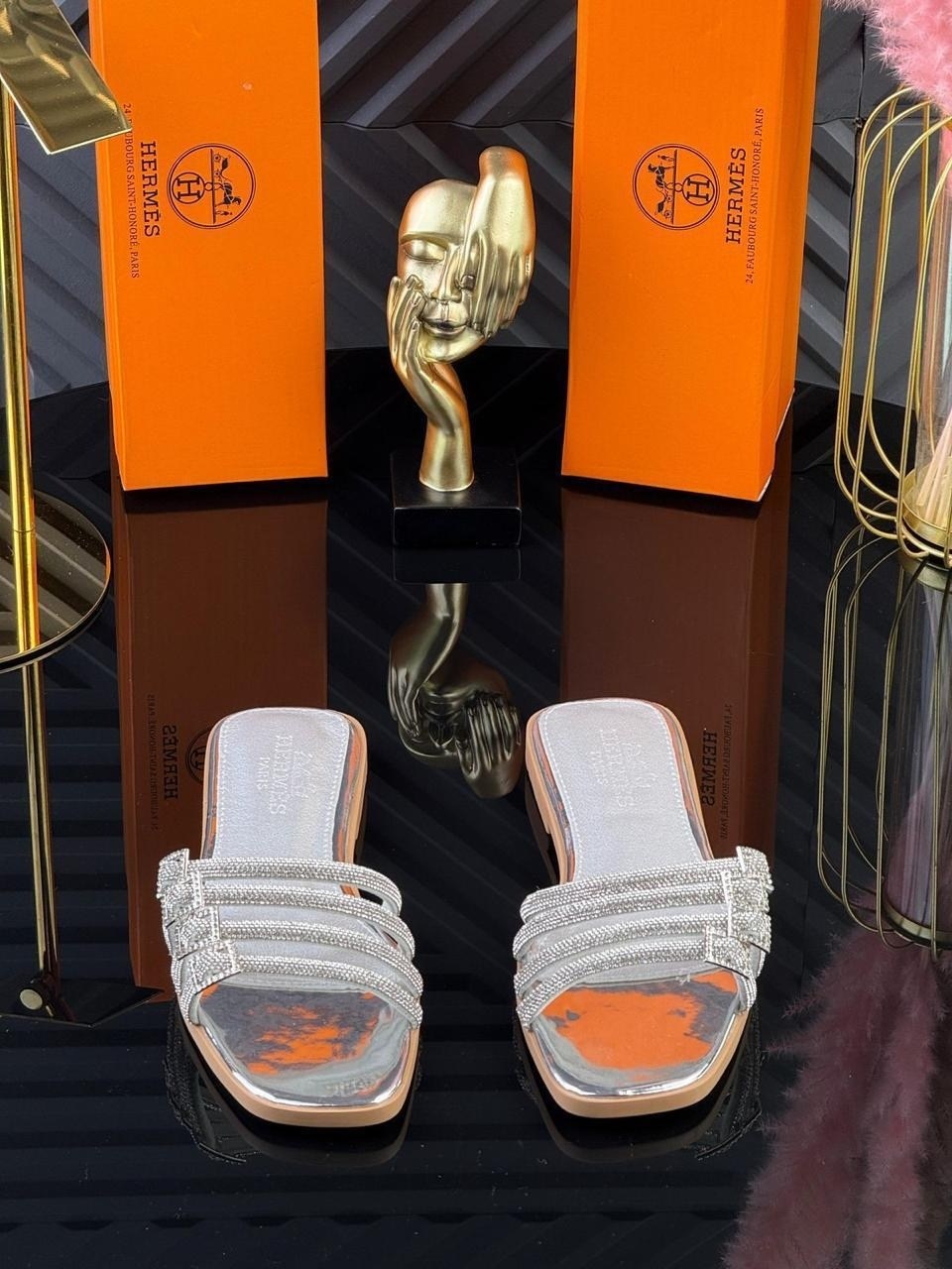 ,шлепанцы женские,шлепанцы хермес,женская ,хермесес шлепки