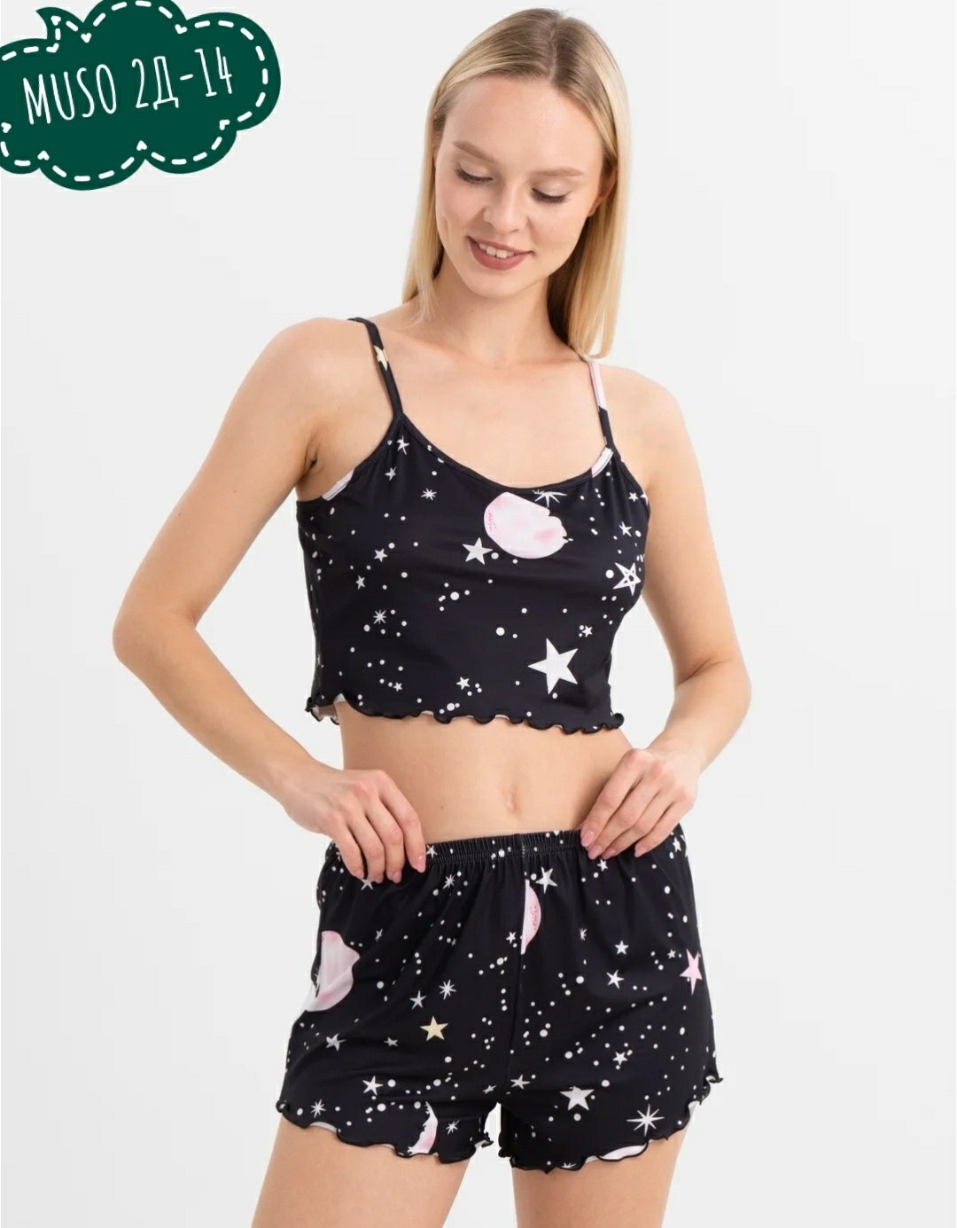 пижама женская комплект,пижама женская,пижамный комплект из топа,комплект пижама,пижама женская с шортами шелк с авокадо