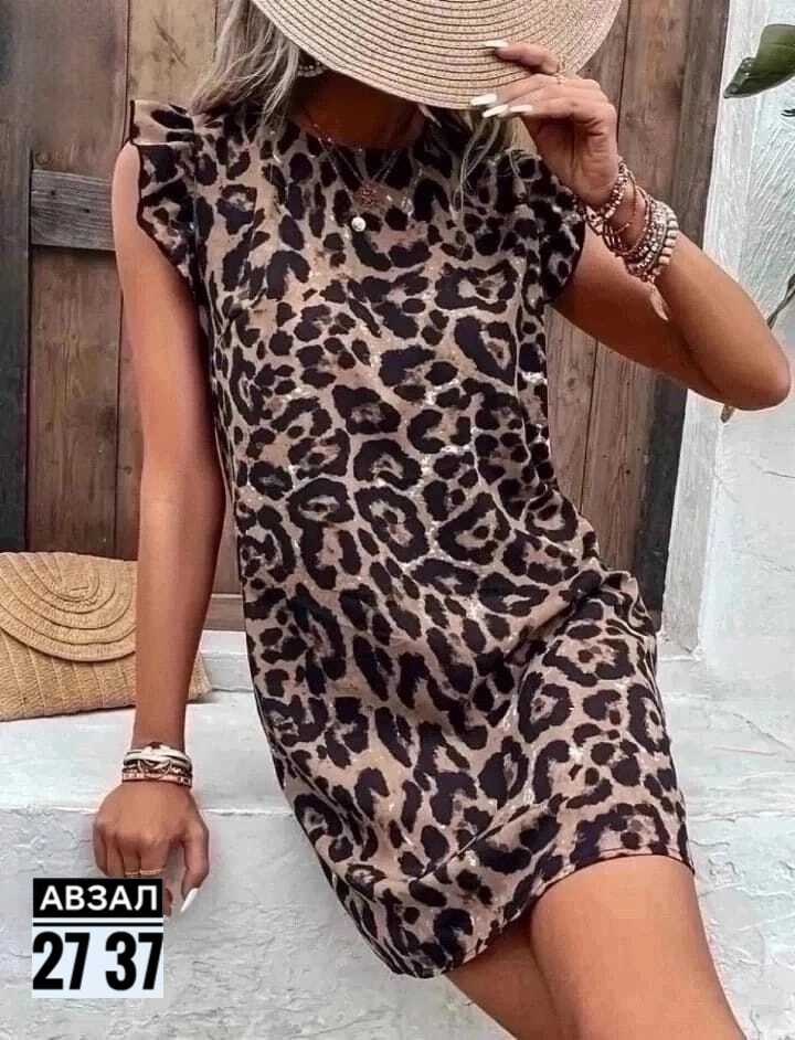 платье женская,платье женское леопардовое,платье,модное платье,женские летние платья