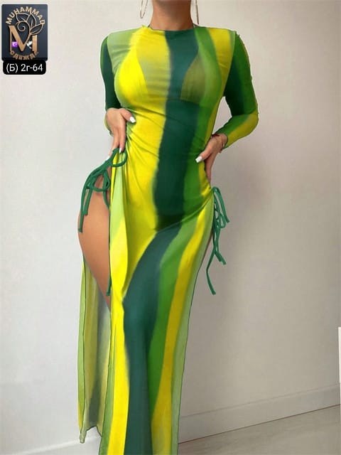 пляжное платье,пляжное платье с разрезом,длинное платье,модное платье,пляжное длинное платье