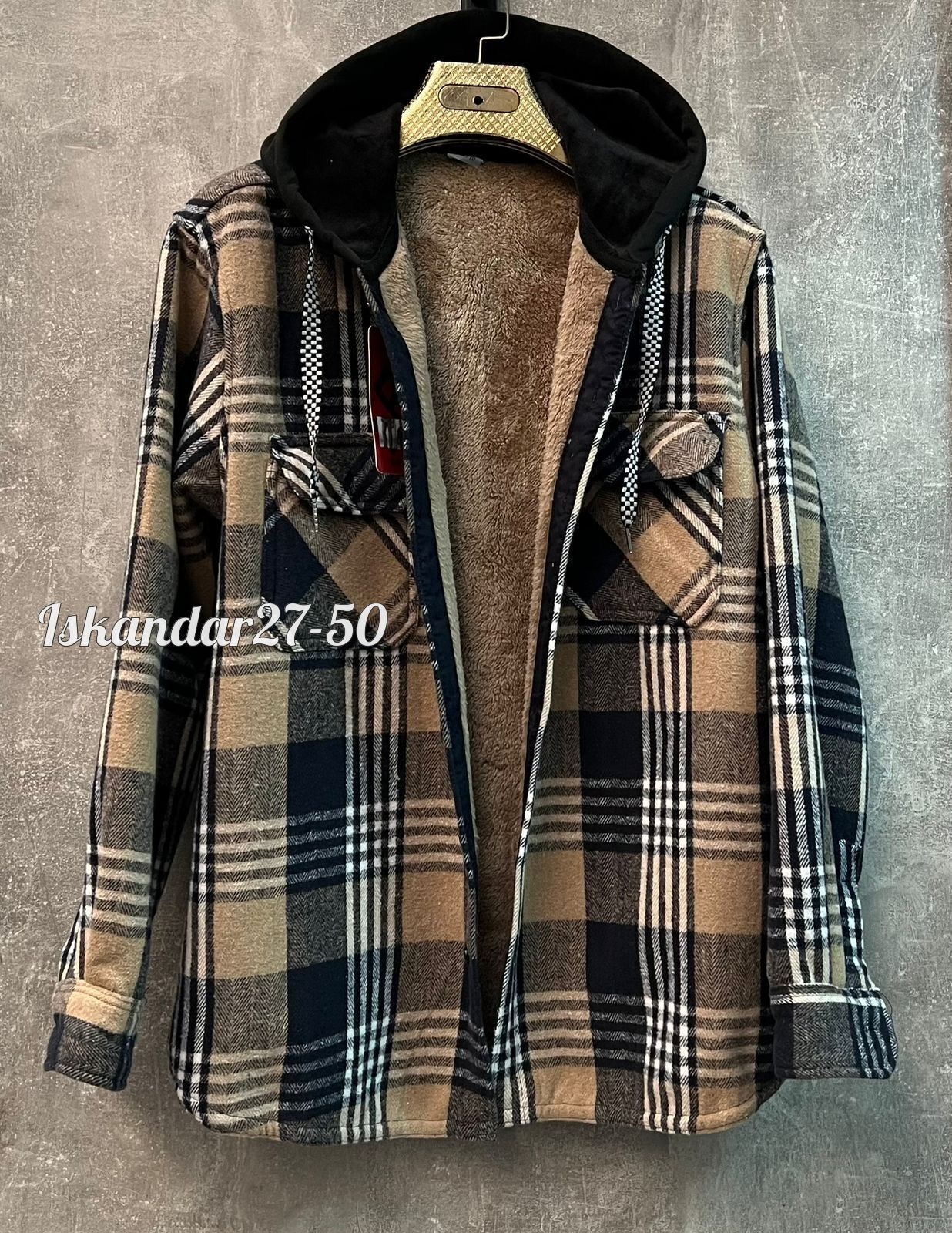 рубашка с капюшоном,теплая рубашка,рубашка на меху,теплая рубашка с начесом,рубашка с капюшоном мужская