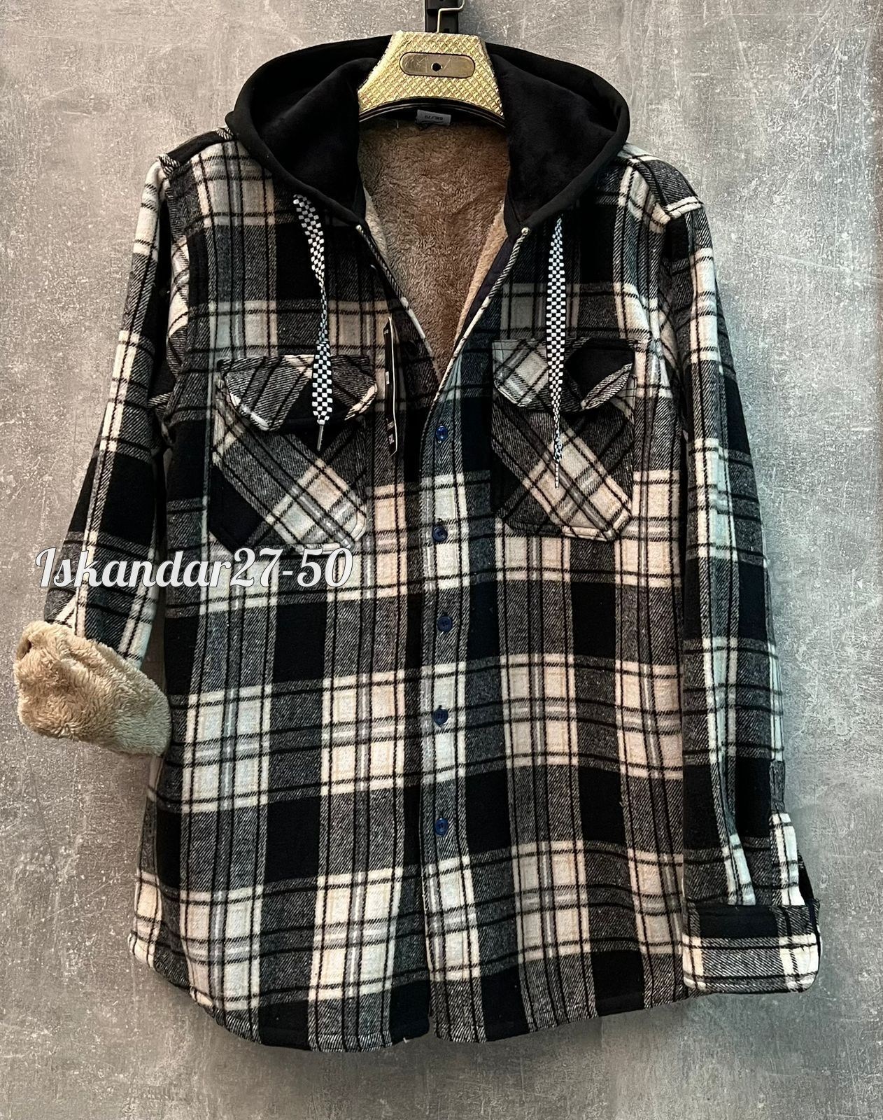 рубашка с капюшоном,теплая рубашка,рубашка на меху,теплая рубашка с начесом,рубашка с капюшоном мужская