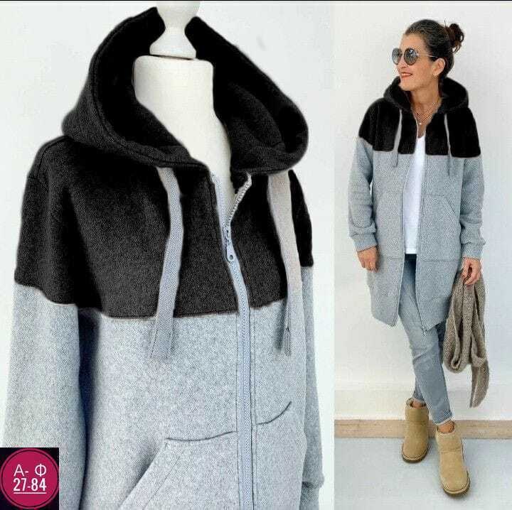 кардиган,женский кардиган с капюшоном,костюм из флиса модный,модные кардиганы,кардиган свободного кроя