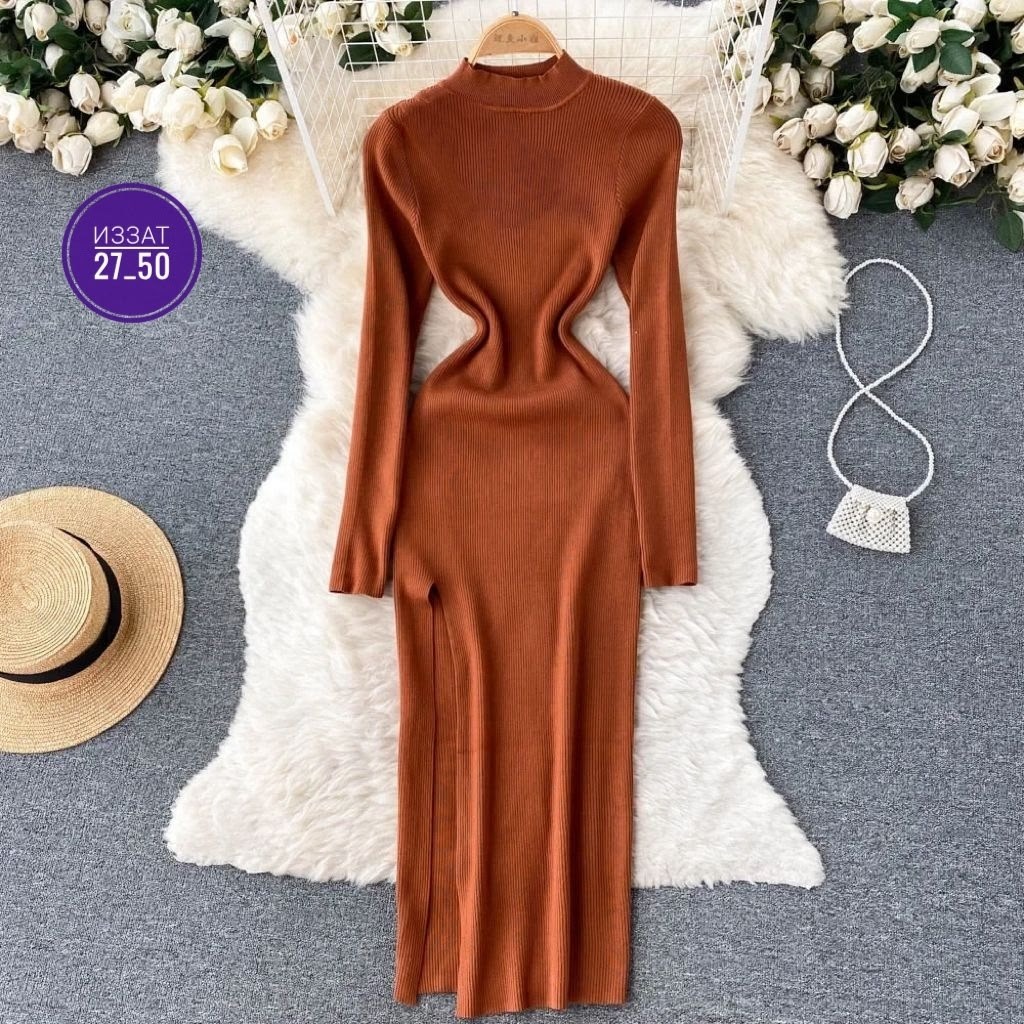 трикотажное платье,женское трикотажное платье,платье с длинными рукавами,трикотажное длинное платье,трикотажное платье с длинными рукавами