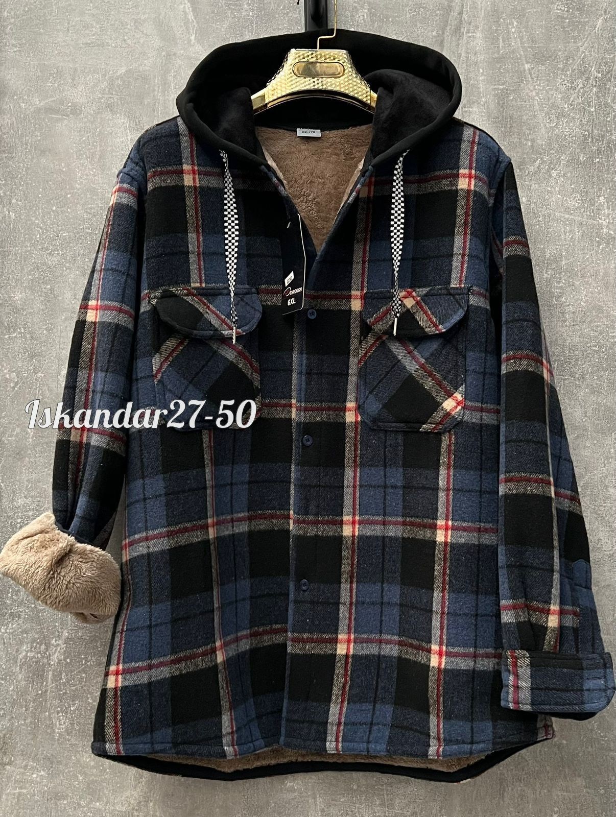 рубашка с капюшоном,теплая рубашка,рубашка на меху,теплая рубашка с начесом,рубашка с капюшоном мужская