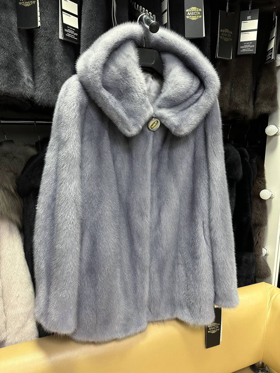 шуба норковая с капюшоном,шуба норковая серая,шуба из норки с капюшоном укороченная,шуба норковая графит,шуба норковая