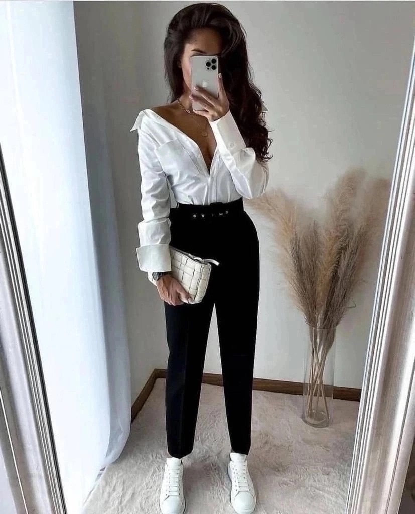 блузка стильная,брюки с рубашкой,классические брюки,строгие брюки,одежда стильная