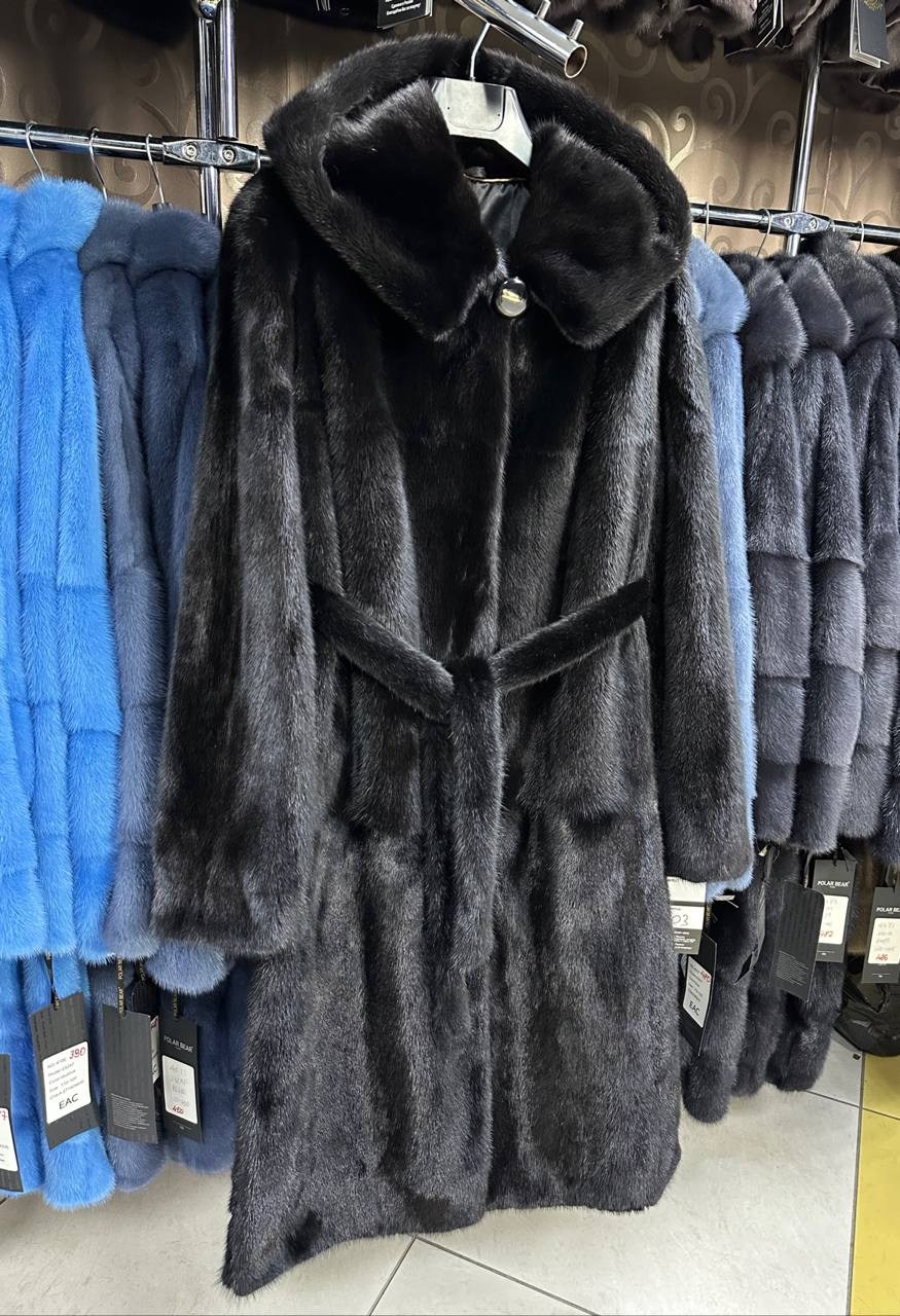 шуба норка,шуба халат из норки,шуба норковая с капюшоном,шуба из норки,норковая шуба