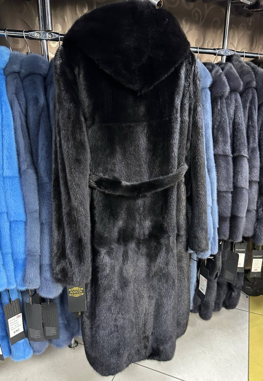 шуба норка,шуба халат из норки,шуба норковая с капюшоном,шуба из норки,норковая шуба