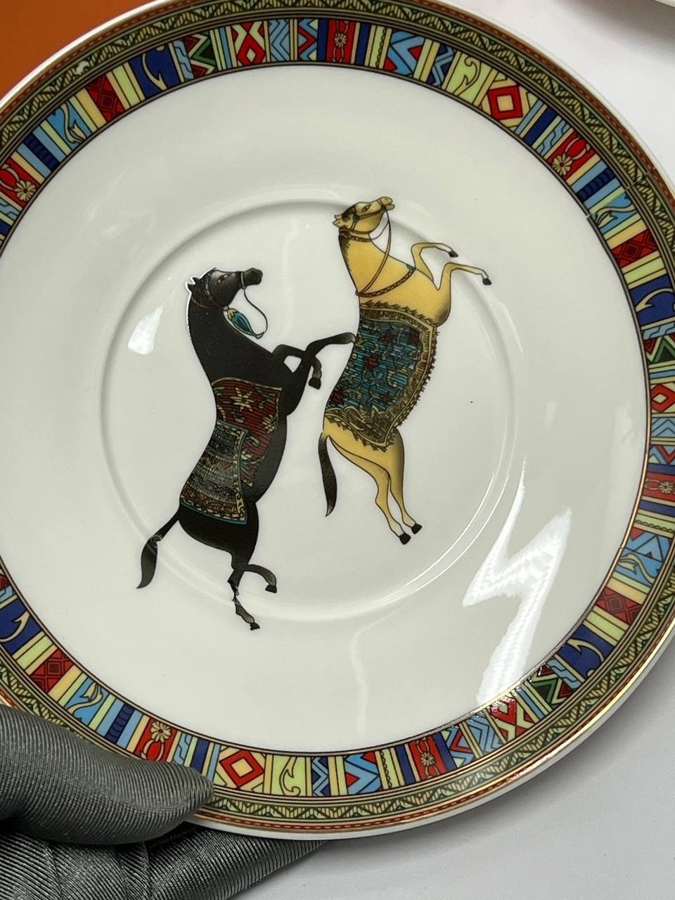 посуда hermes,чайная пара эрмес,набор чайная пара,чайные наборы,чайный набор на 2 персоны