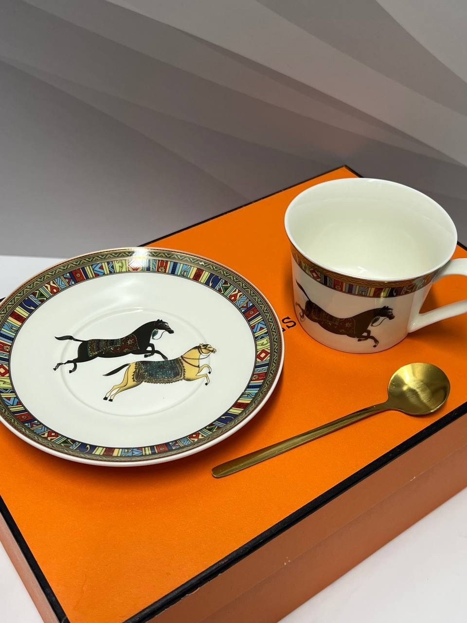 посуда hermes,чайная пара эрмес,набор чайная пара,чайные наборы,чайный набор на 2 персоны