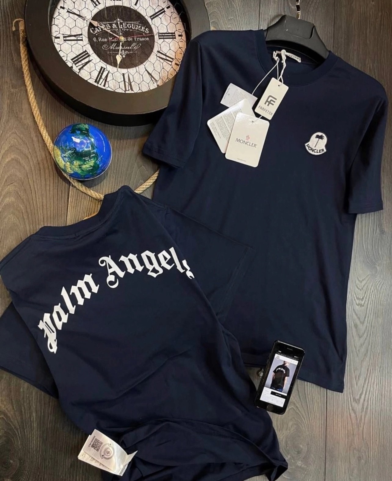 moncler x palm angels,футболка moncler x palm angels,moncler palm angels,moncler palm angels футболка,мужские футболки palm angels