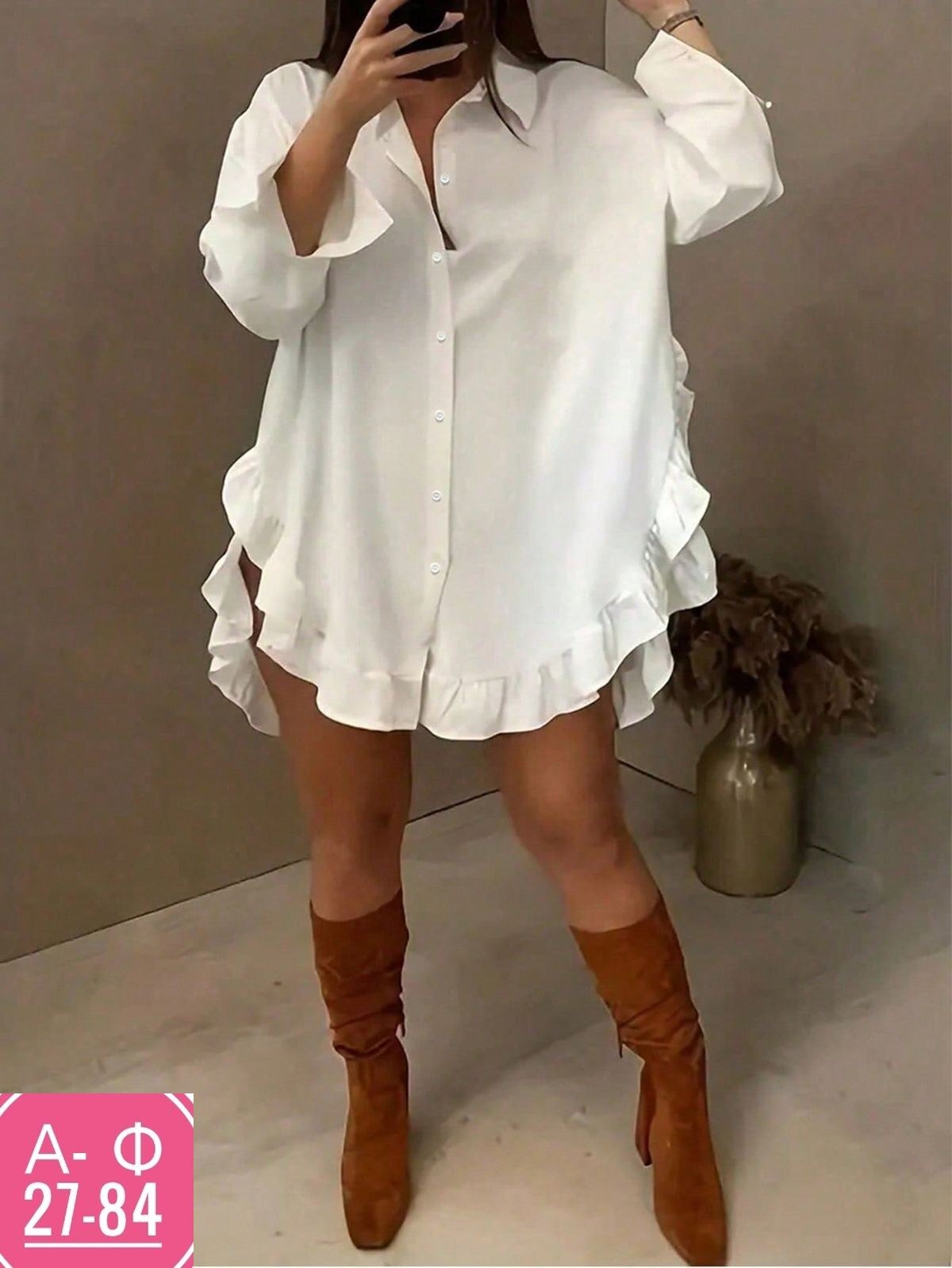 рубашка женская,рубашка платья,блузка женская,повседневная рубашка,рубашка с оборками