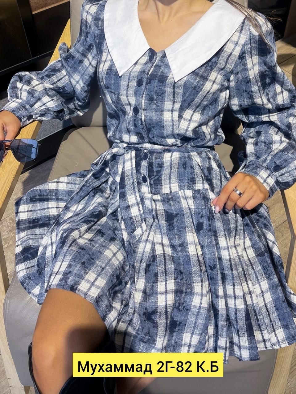 одежда женская,платье в клетку,платье,женская платье,повседневный костюм