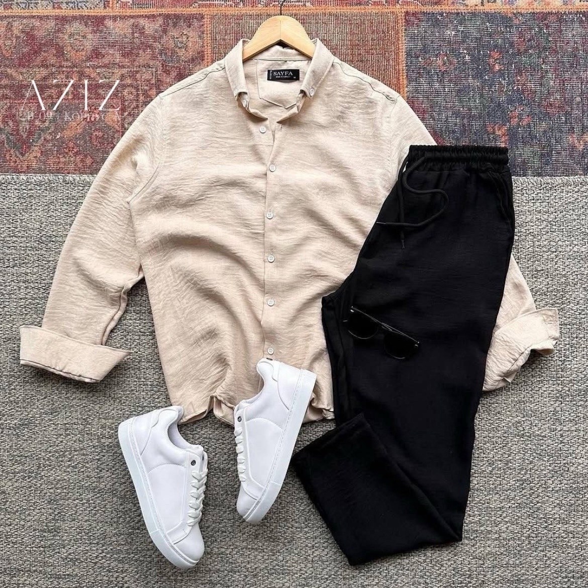 летние мужские костюмы,мужская мода,одежда для мужчин,мужские рубашки,комплект рубашка и брюки