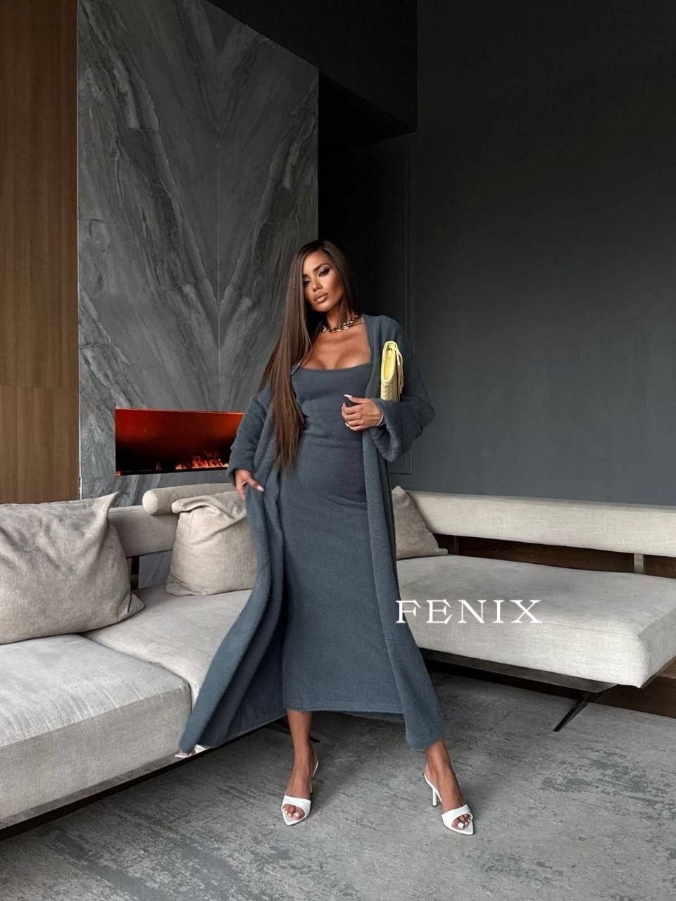 платье лапша с кардиганом,платье накидка,трикотажное платье,платье длинное,костюм с кардиганом