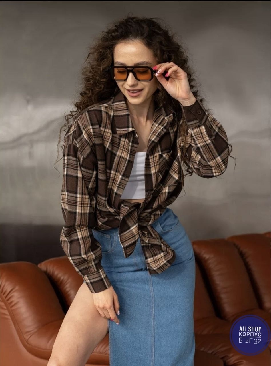 рубашка тёплая оверсайз,рубашка оверсайз,рубашка в клетку женская,рубашка в клетку,рубашка оверсайз в клетку