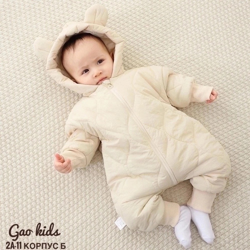 теплый комбинезон для малыша,комбинезон для новорожденного осенний,зимний комбинезон с капюшоном для новорожденных,комбинезон для новорожденного теплый,комбинезон детский теплый