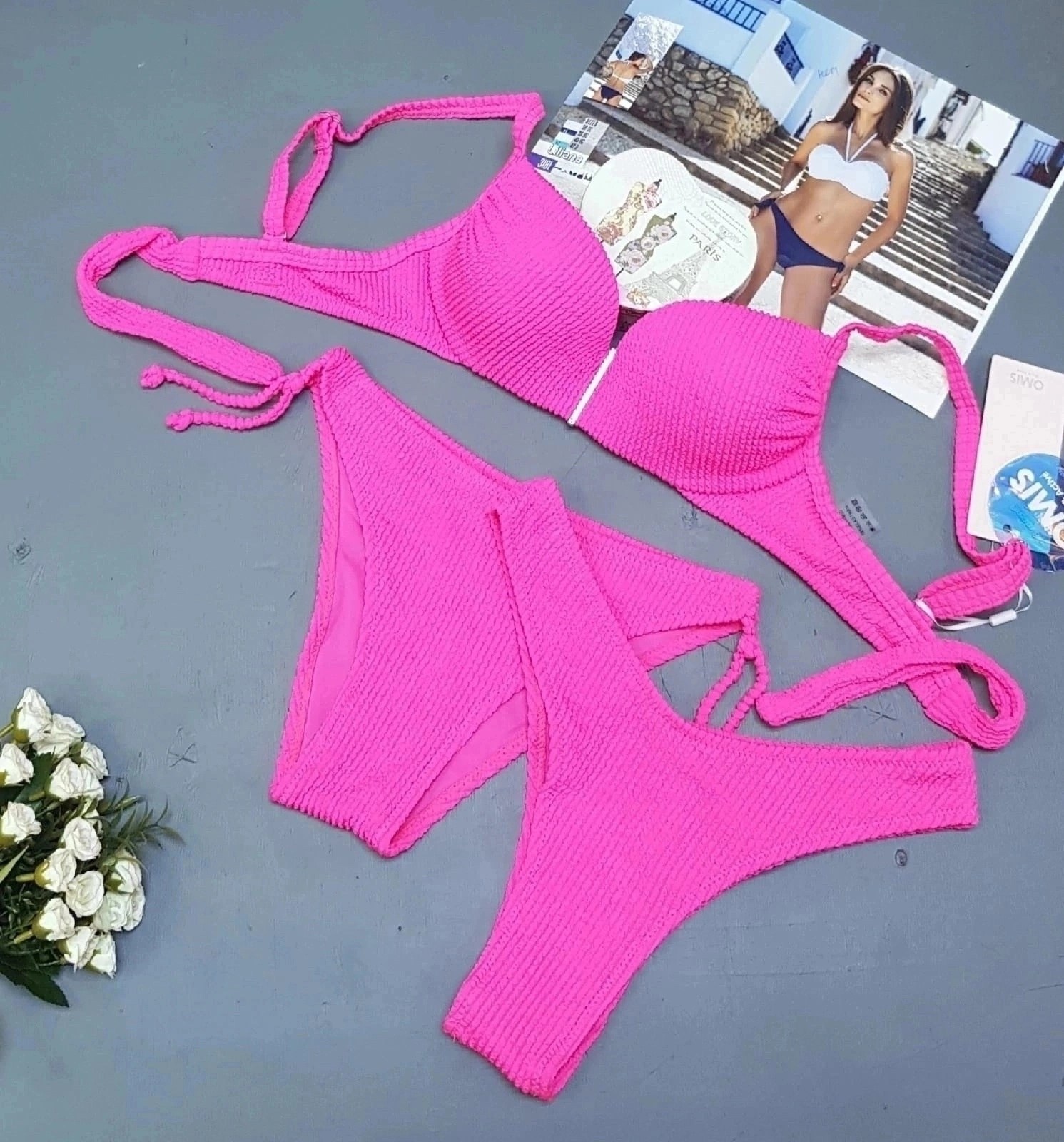 нижнего белья,купальник женские,купальник,вязаные купальники,розовые купальники