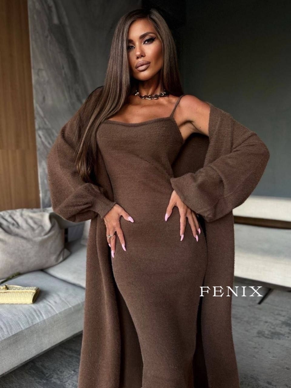 платье лапша с кардиганом,платье накидка,трикотажное платье,платье длинное,костюм с кардиганом