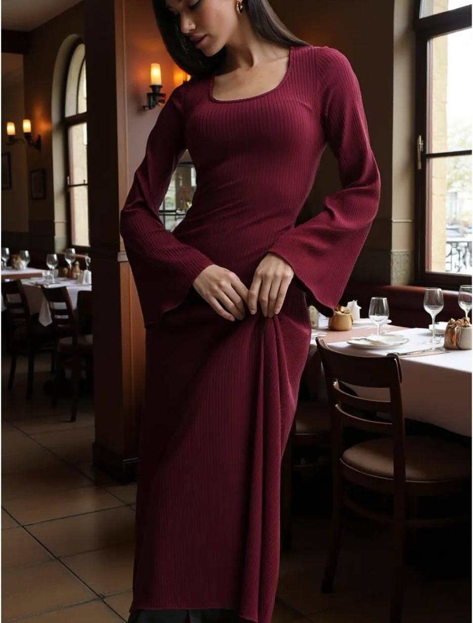 платье лапша женское,трикотажное платье,трикотажное платье лапша женское,платье лапша,длинное платье лапша