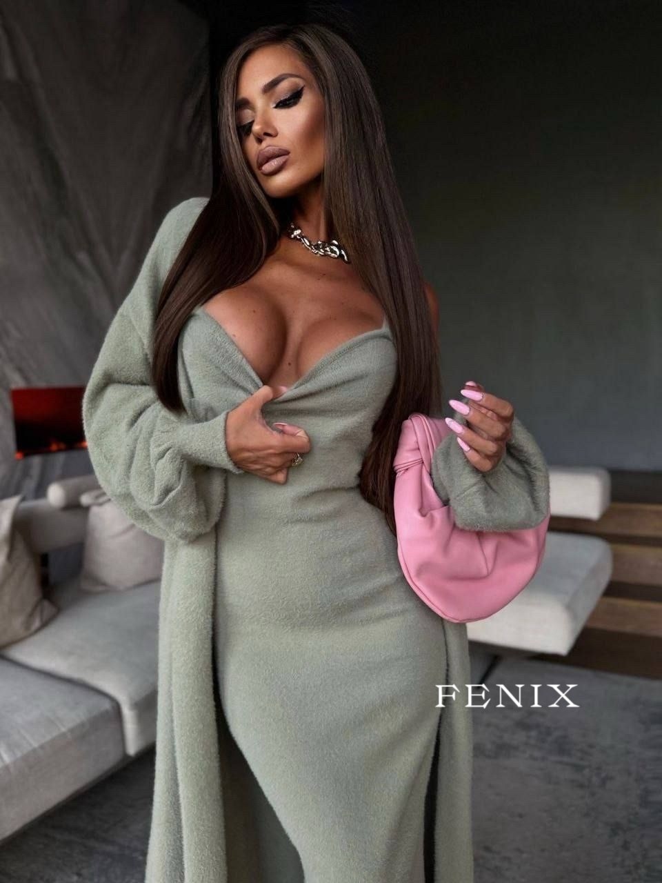 платье лапша с кардиганом,платье накидка,трикотажное платье,платье длинное,костюм с кардиганом